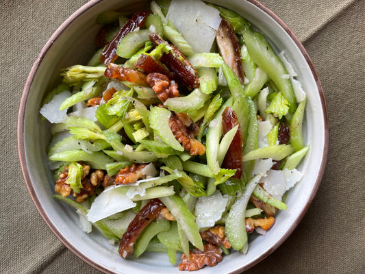 Celery, Date & Walnut Salad