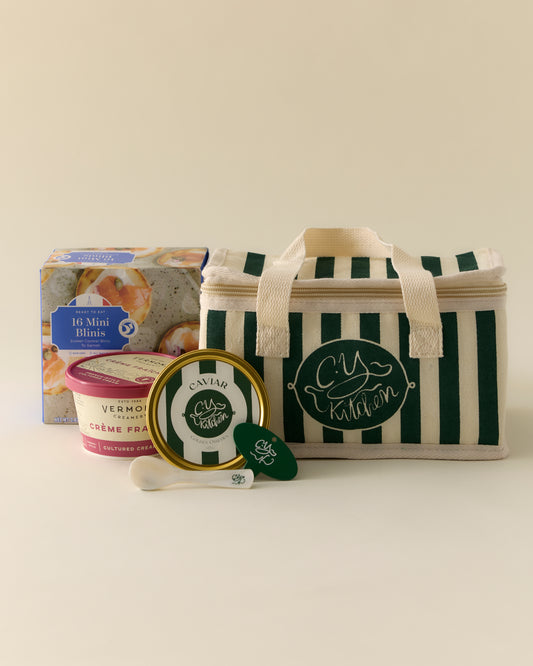 Holiday Caviar & Blini Set