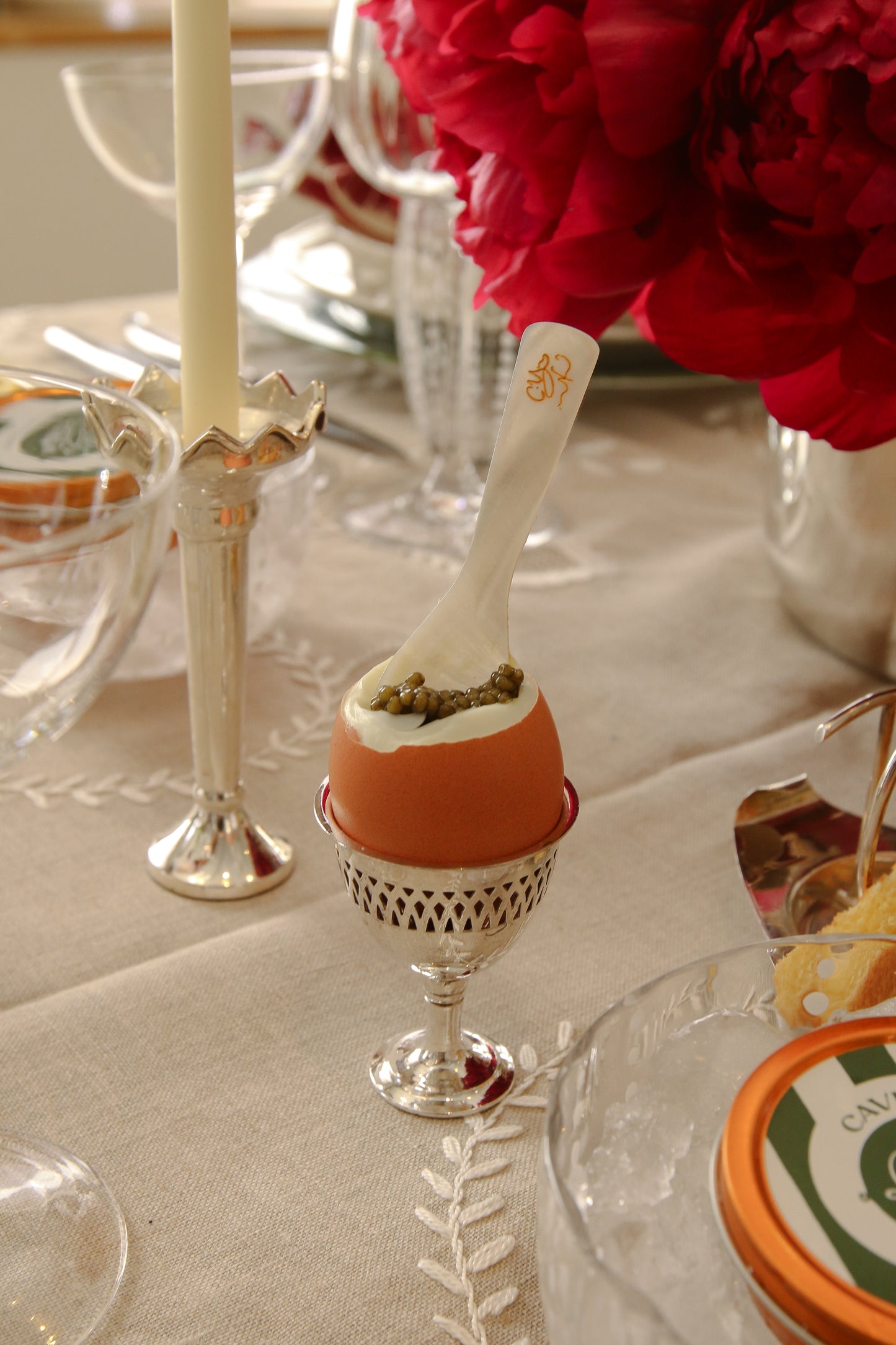 CYK Mother of Pearl Spoon