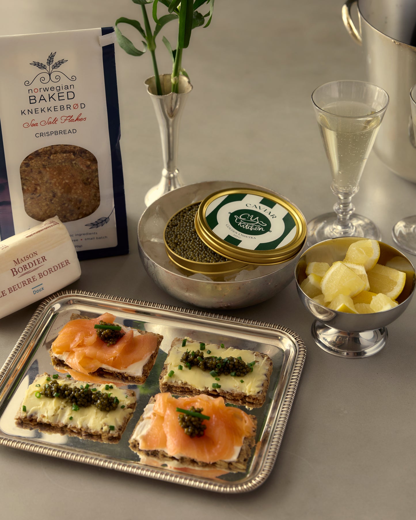 Winter’s Bounty Caviar Set