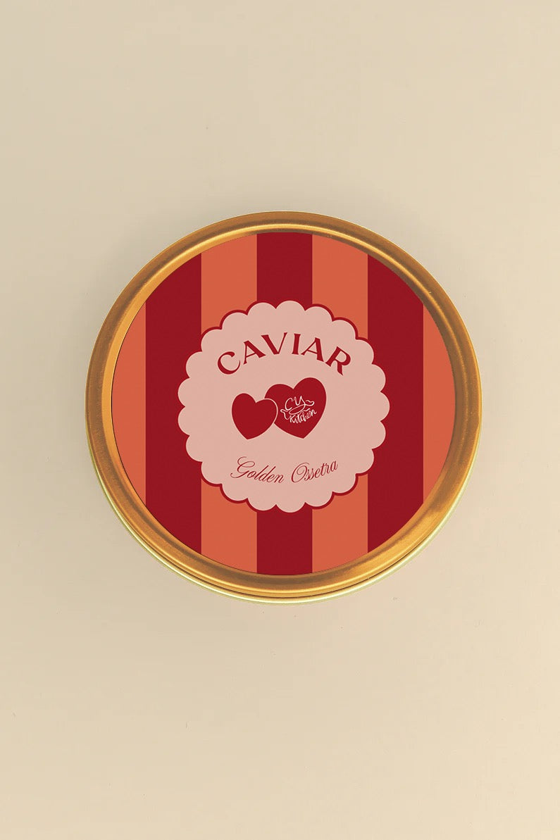 Valentine's Day Caviar & Blini Set