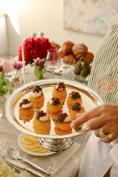Mini Tachin Bites with CYK Caviar
