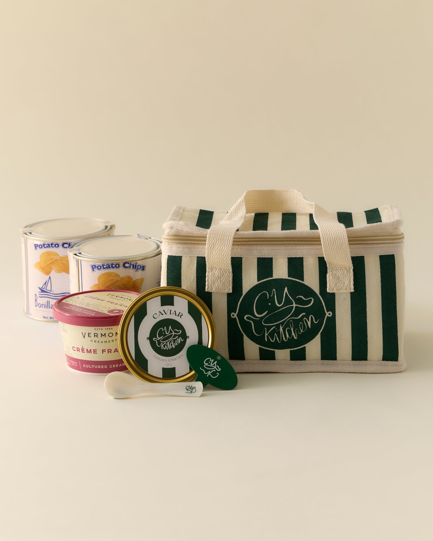 Classic Caviar & Chips Set