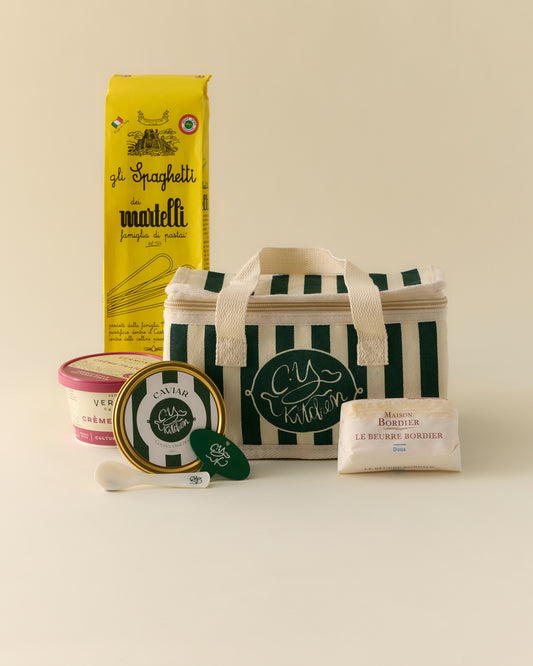 Spaghetti Limone Caviar Set