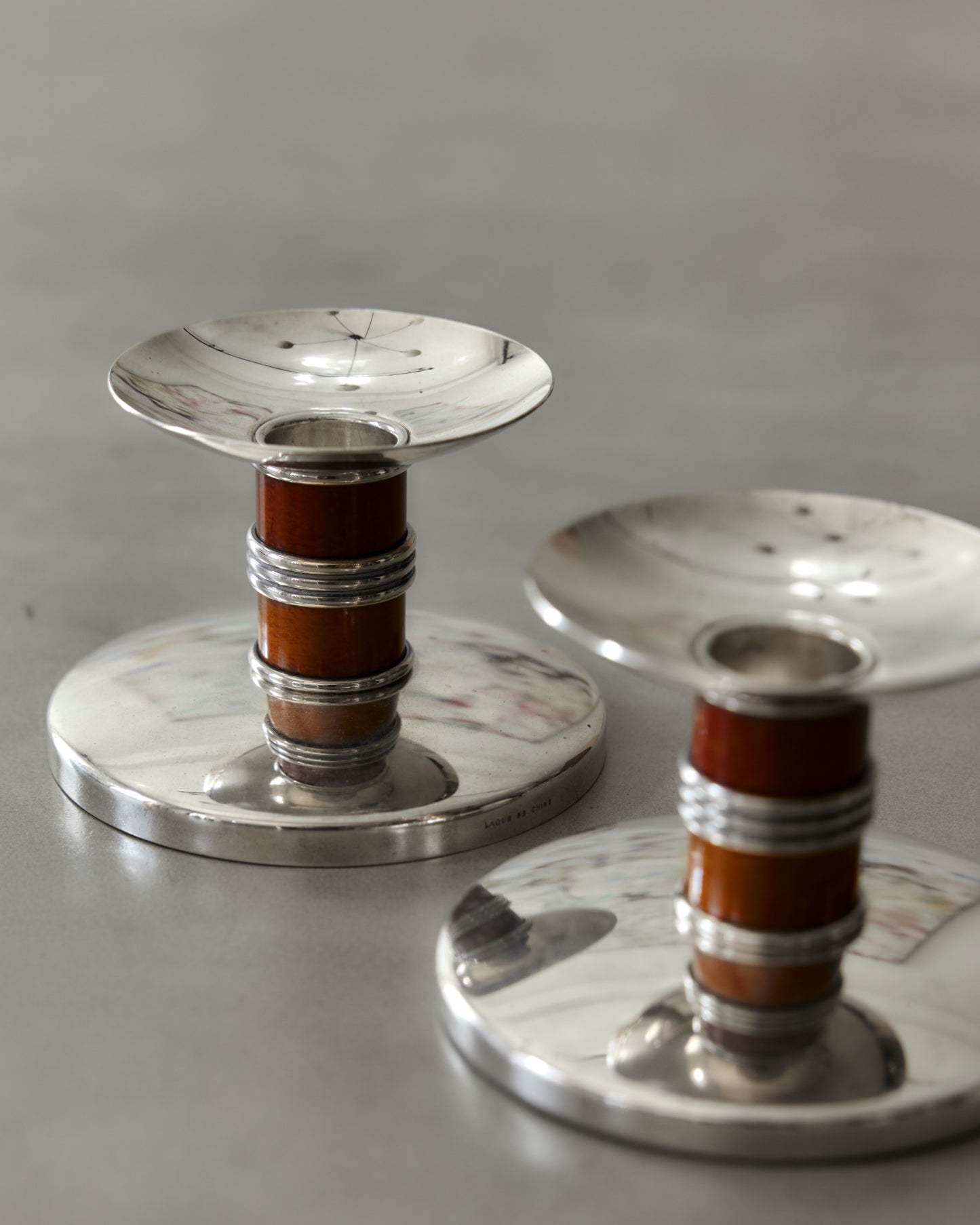 Christofle candle holders