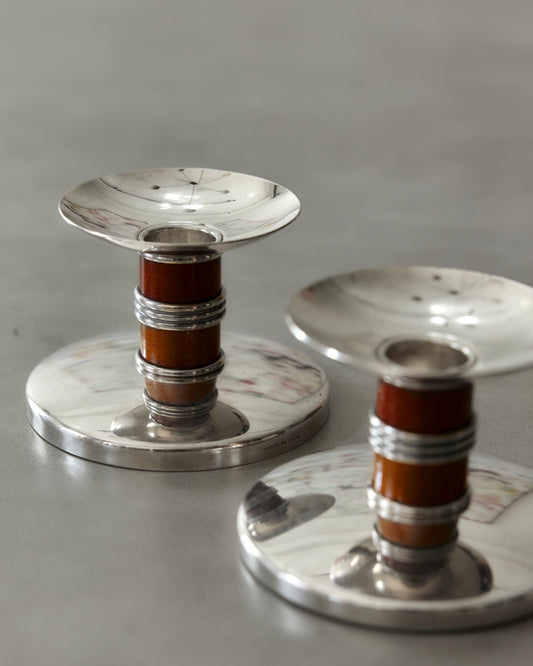 Christofle candle holders