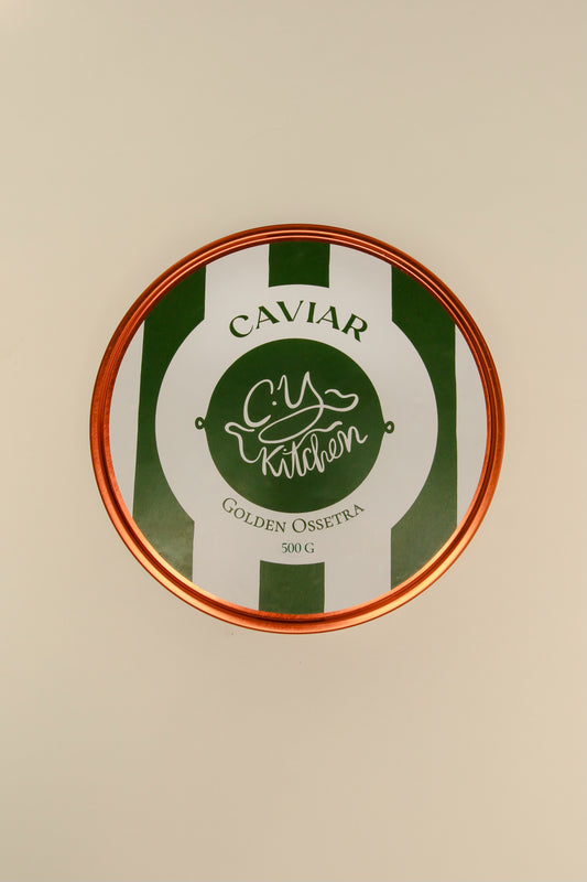 CYK Signature Caviar Set/ 500G Golden Ossetra