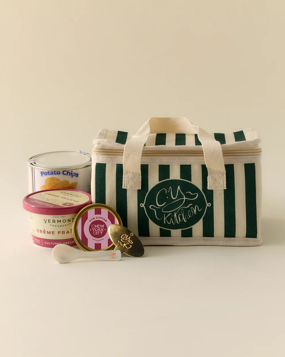 Chew York City's Valentine's Day Caviar & Chips Set