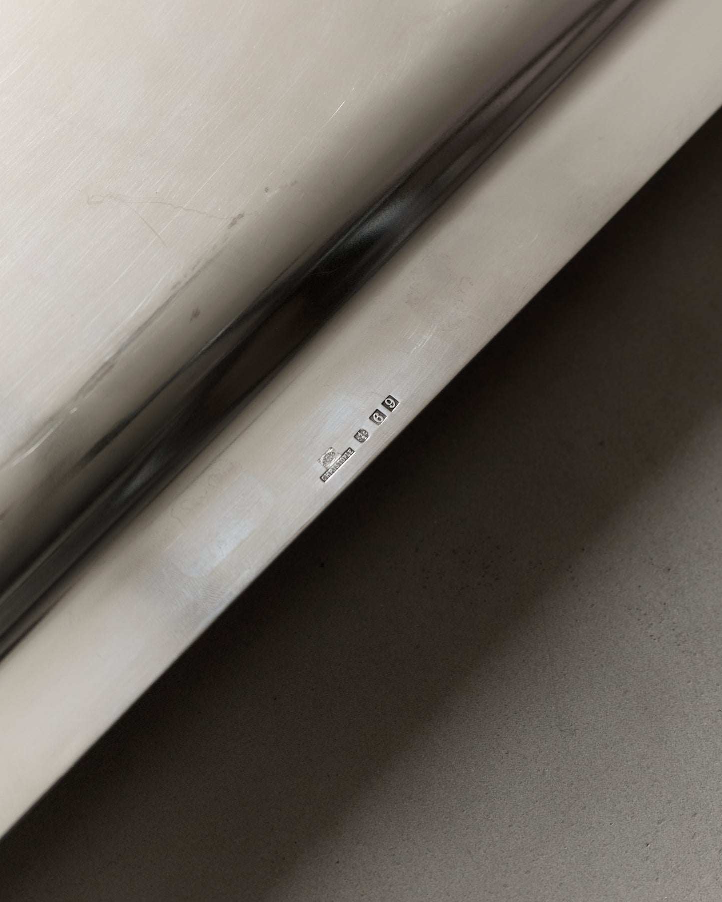 Christofle Wooden Handled Tray