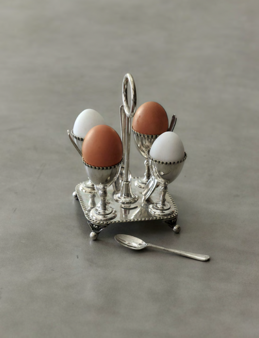Egg Holder & Spoon Set