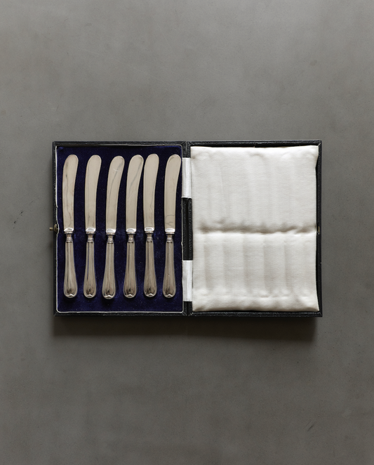 Silver Butter Knife Set