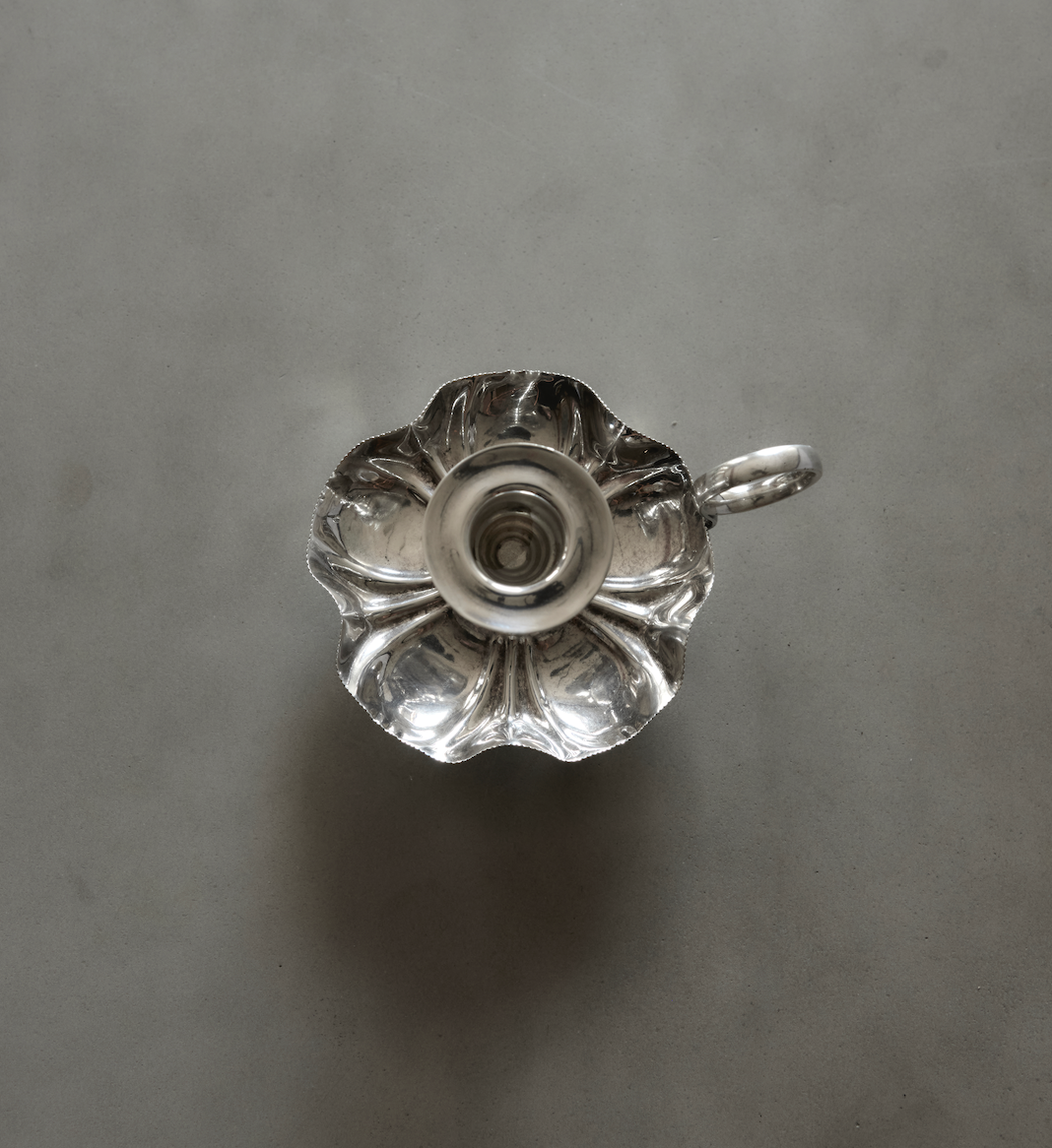 Floral Chamberstick