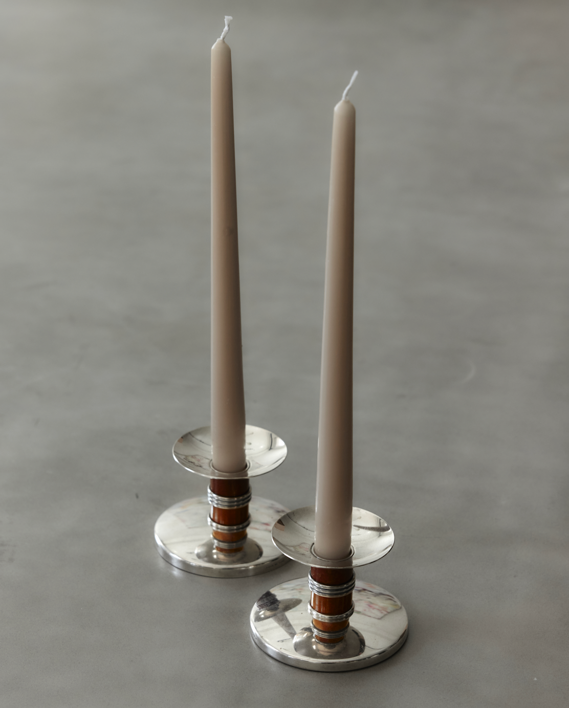 Christofle candle holders
