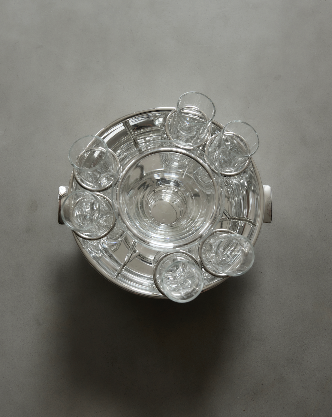 Vodka Shot & Caviar Bowl